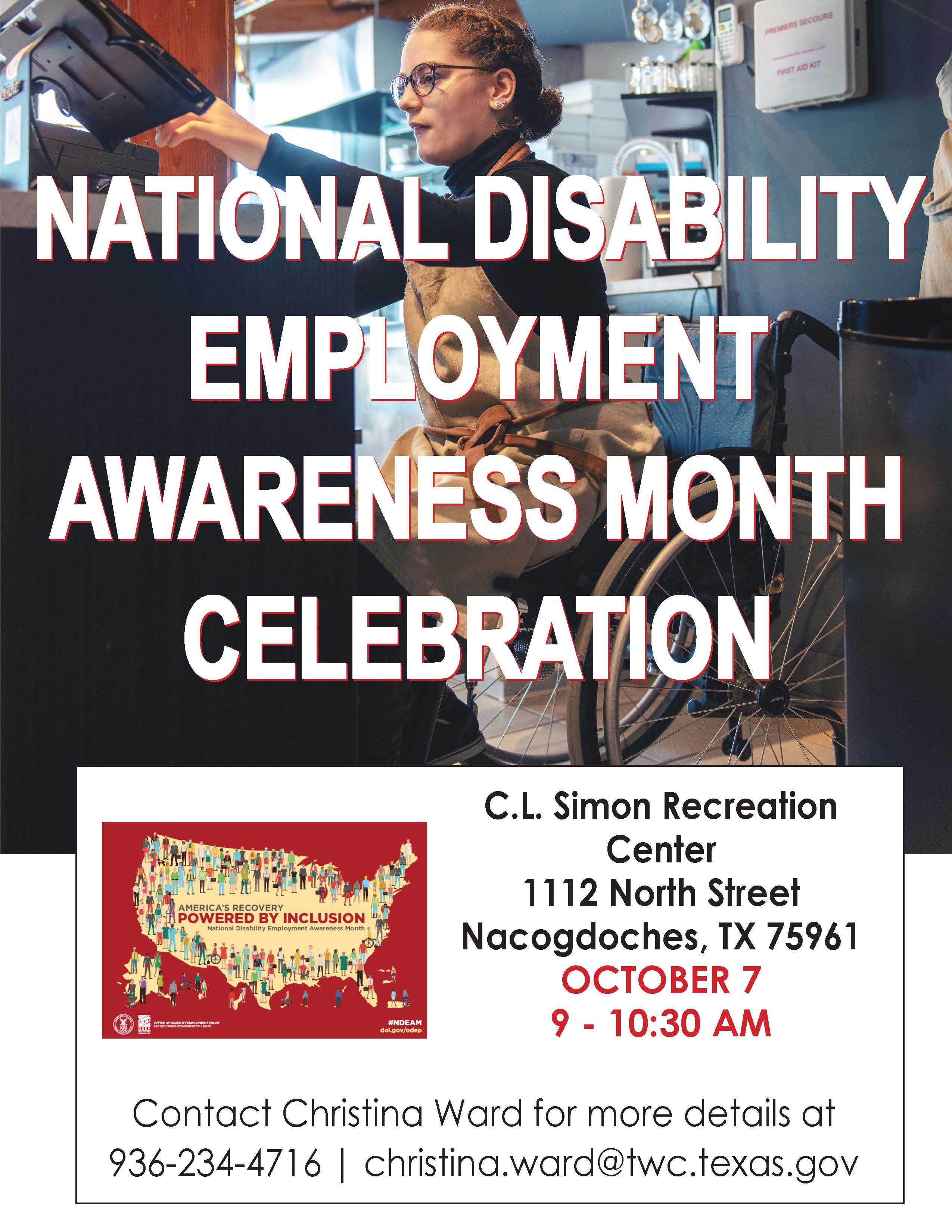 National Disability Employment Awareness Month Celebration
