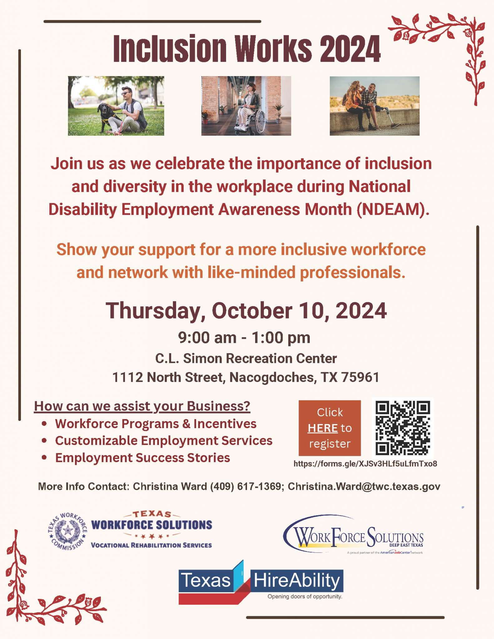 NDEAM Event Flyer