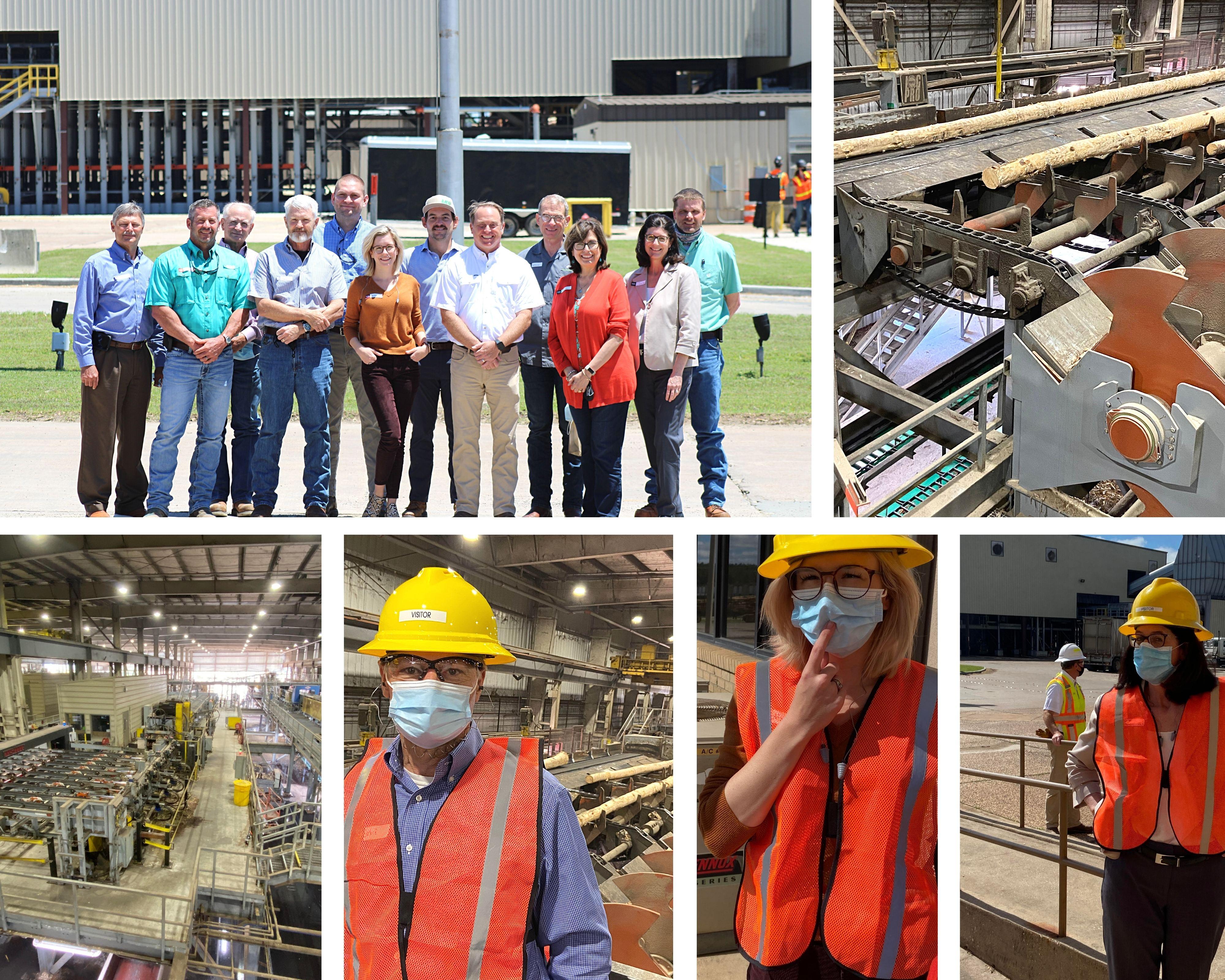 Workforce Solutions Deep East Texas Site Visit to Angelina Forest Products