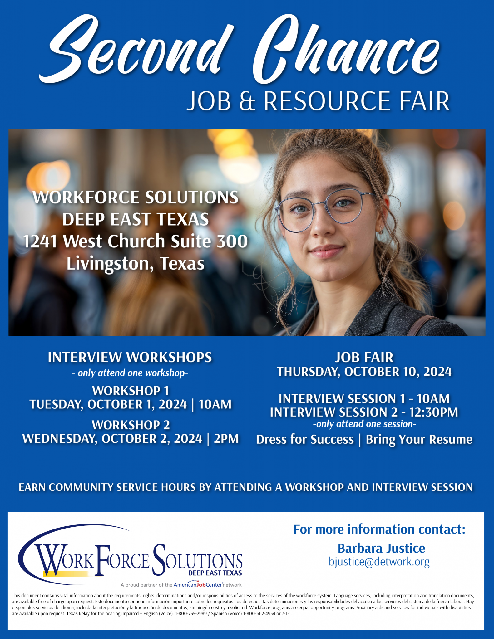 Second Chance Job & Resource Fair